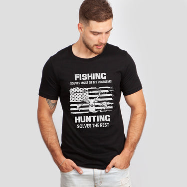 Fishing Solves Most of My Problems T-Shirt